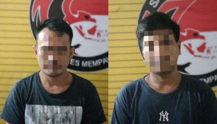 Dua Pria di Mempawah Timur Ditangkap Saat Terima Paket Sabu dari Bus