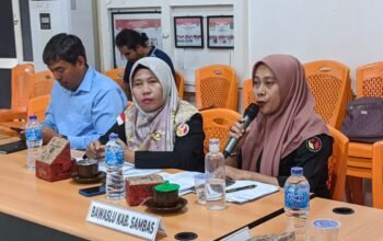 Pleno PDPB di KPU, Bawaslu Sambas Rekomendasikan Tindak Lanjut Hasil Uji Petik