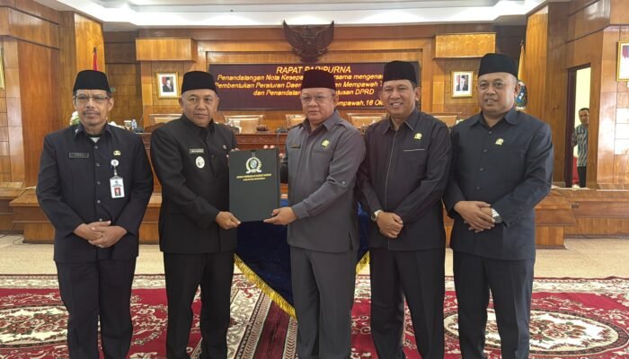 Pemkab dan DPRD Mempawah Sepakati Program Pembentukan Perda 2026