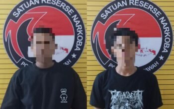 Tersangka pengedar sabu di Anjongan, IL dan AT