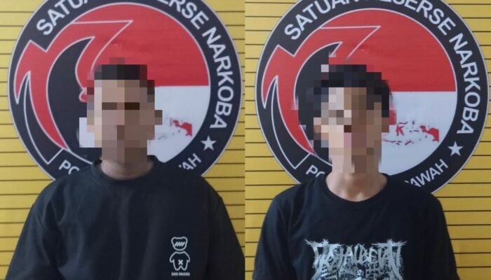 Dua Pria Pengedar Sabu di Anjongan Akhirnya Ditangkap Polisi