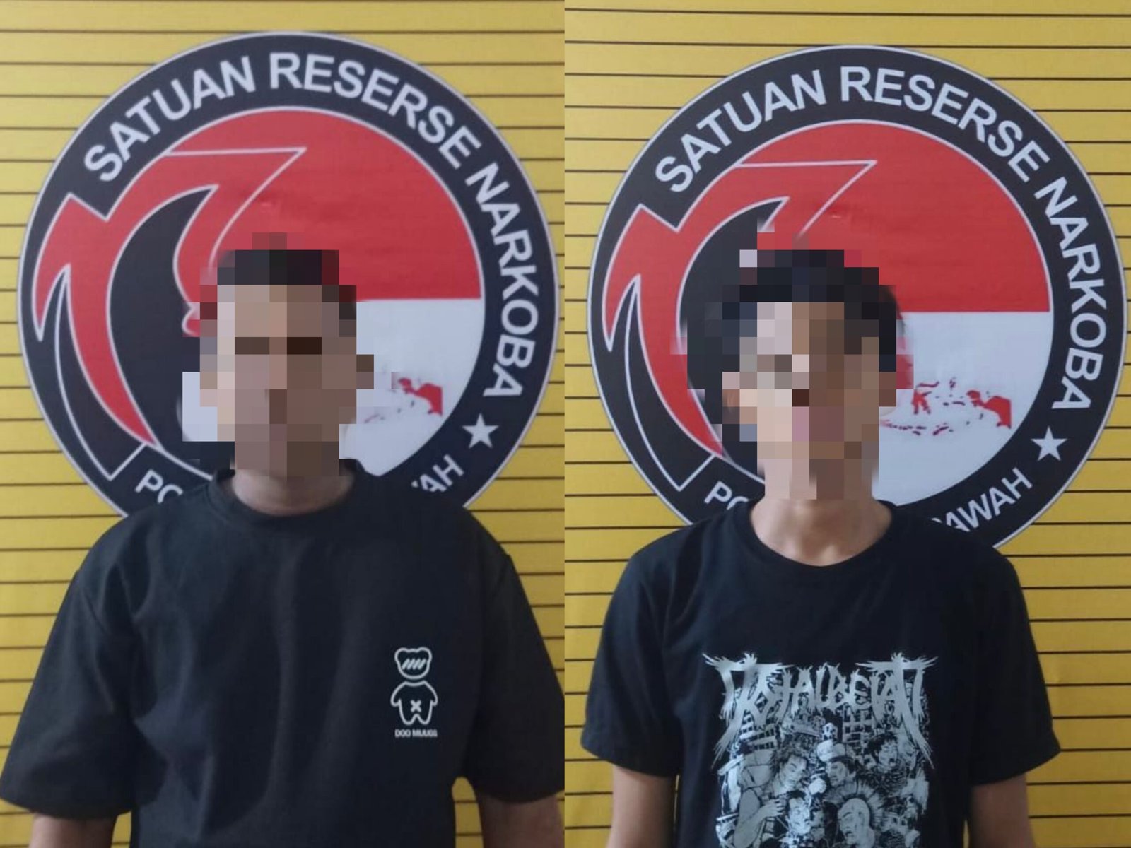 Tersangka pengedar sabu di Anjongan, IL dan AT