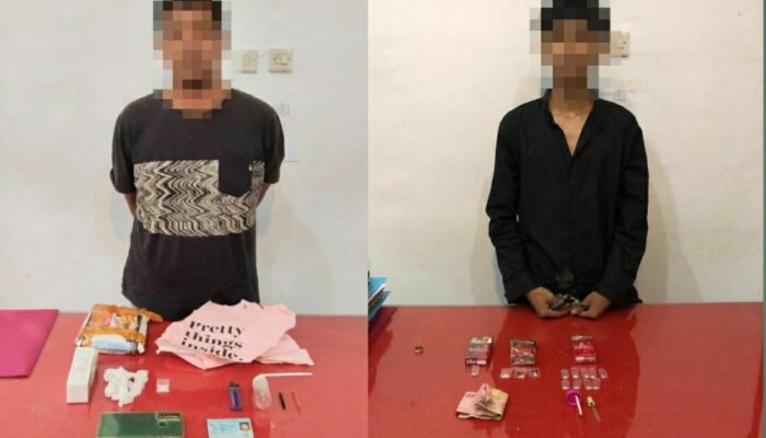 Polres Ketapang Amankan Dua Pengedar Sabu, Barang Bukti Capai 2,8 Gram