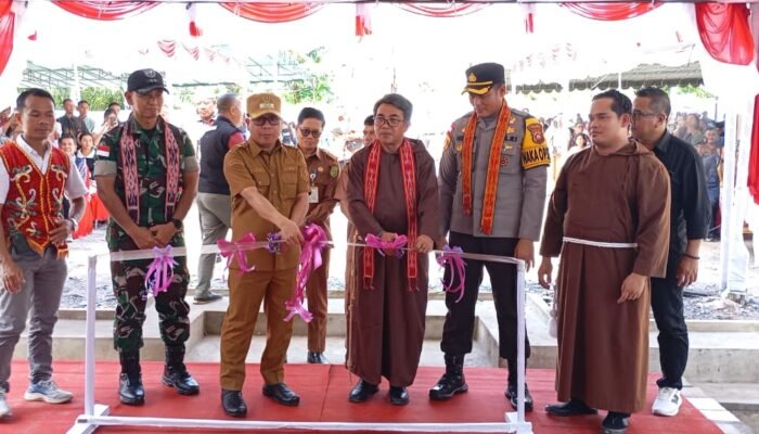 Bupati Sambas Resmikan Rumah Singgah Kapusin Santok