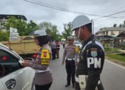 8 Pengendara Ditilang dan 32 Lainnya Ditegur saat Operasi Zebra di Sungai Pinyuh