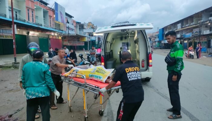 ODGJ di Sungai Pinyuh Meregang Nyawa Jadi Korban Tabrak Lari