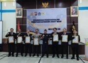 Bea Cukai Sintete Beri Penghargaan kepada Kapolres Sambas dan Jajaran Intelkam