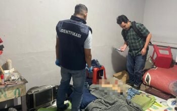 Pria bernama Widianto meninggal dalam kamar Yayaa Tri Dharma Bhakti Sungai Pinyuh.