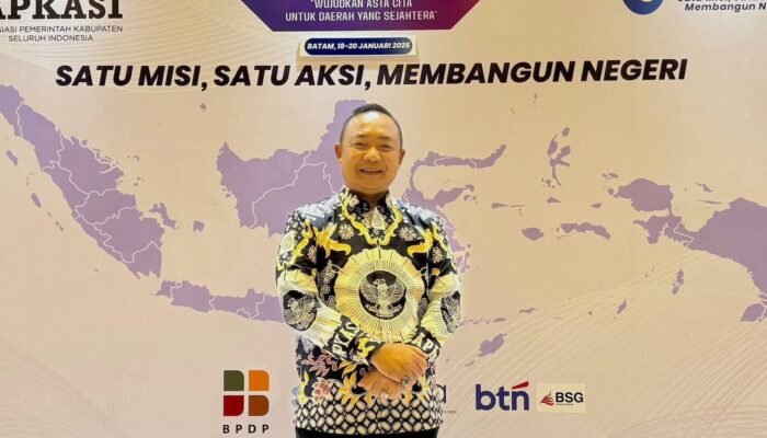 Bupati Ketapang Ikuti Rakernas XVII Apkasi 2026 di Batam