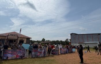 Masyarakat Air Upas Kembali Turun ke Jalan, Tuntut Penindakan Narkoba dan Kriminalitas