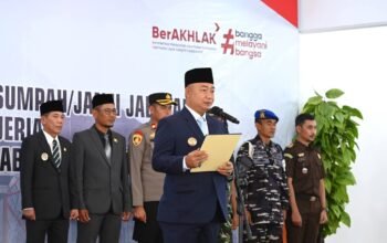 Perkuat Birokrasi dan Pelayanan Publik, Bupati Ketapang Lantik 163 Pejabat