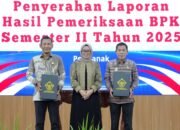 Wabup dan Ketua DPRD Ketapang Hadiri Penyerahan LHP BPK Semester II 2025 di Pontianak