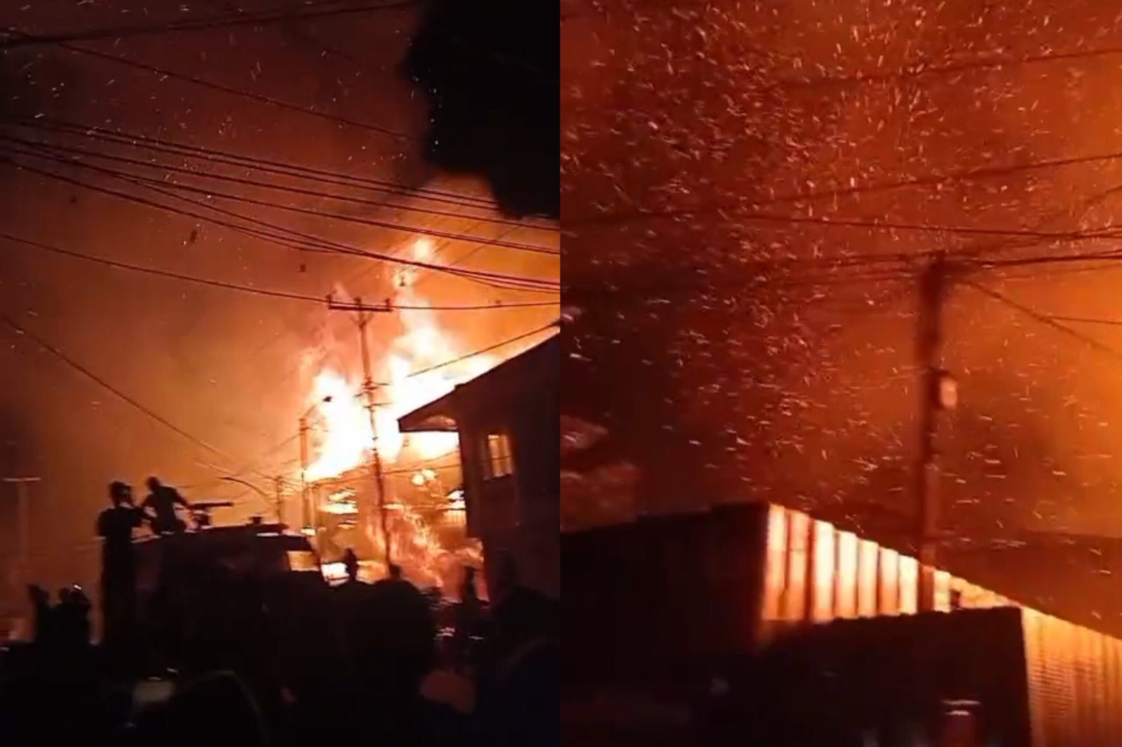 Bengkel mobil di Terminal Pemangkat Kebakaran.