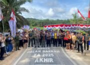 Jalan Inpres Rp19 Miliar di Subah Diresmikan, Akses Mulus Sungai Sapak Menuju Sepandak