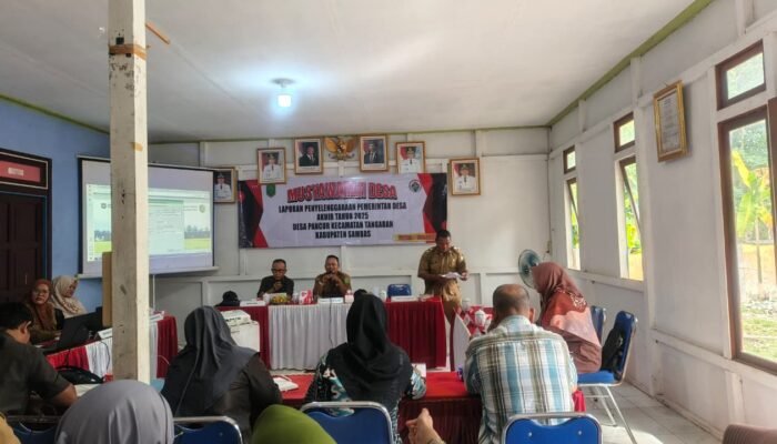 Camat Tangaran Ingatkan Seluruh Desa Sampaikan LPPD Tepat Waktu