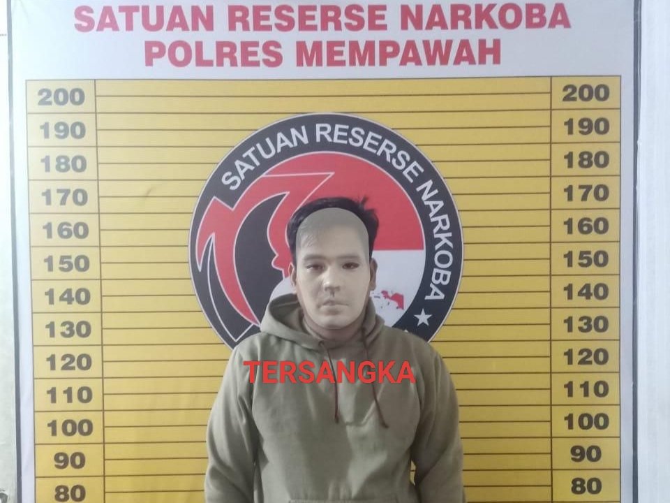 Residivis kasus narkoba inisial S ditangkap Satreskoba Polres Mempawah.