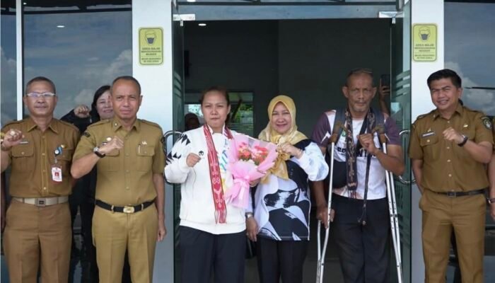 Sekda Ketapang Sambut Atlet Difabel Peraih Emas Paragames Thailand 2025