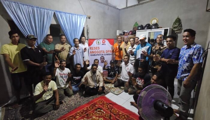 Momen Reses, Suprajeni Tingkatkan Silaturahmi dengan Masyarakat Desa Semperiuk B Jawai Selatan