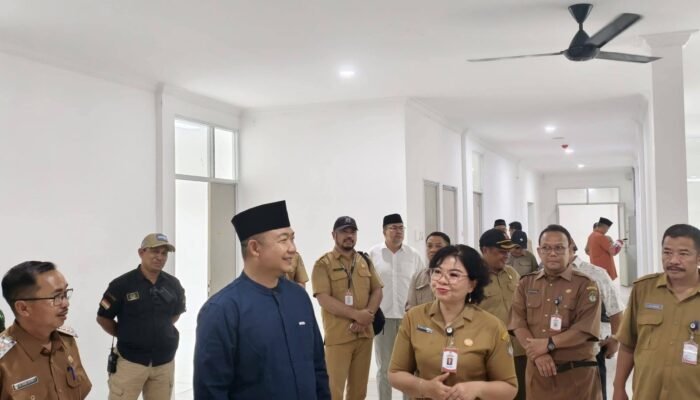 RS Pratama Sandai Hampir Rampung, Bupati Alexander Targetkan Beroperasi Pertengahan 2026