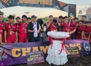 Final Sepakbola Sungai Baru Open, Figo Beri Apresiasi dan Selamat untuk Sebadi FC