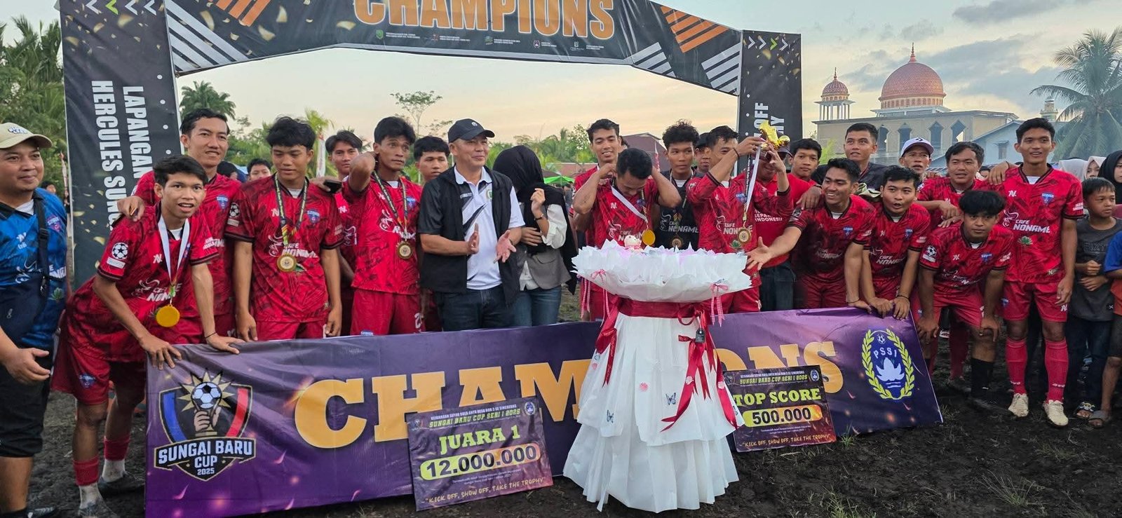 Final Bola Sungai Baru Open 2026, Sebadi FC Juara