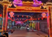 Potret Gang Usaha II Sungai Pinyuh, menyambut tahun baru Imlek 2026/Foto Bung Ranie/Jejaring Kalbar