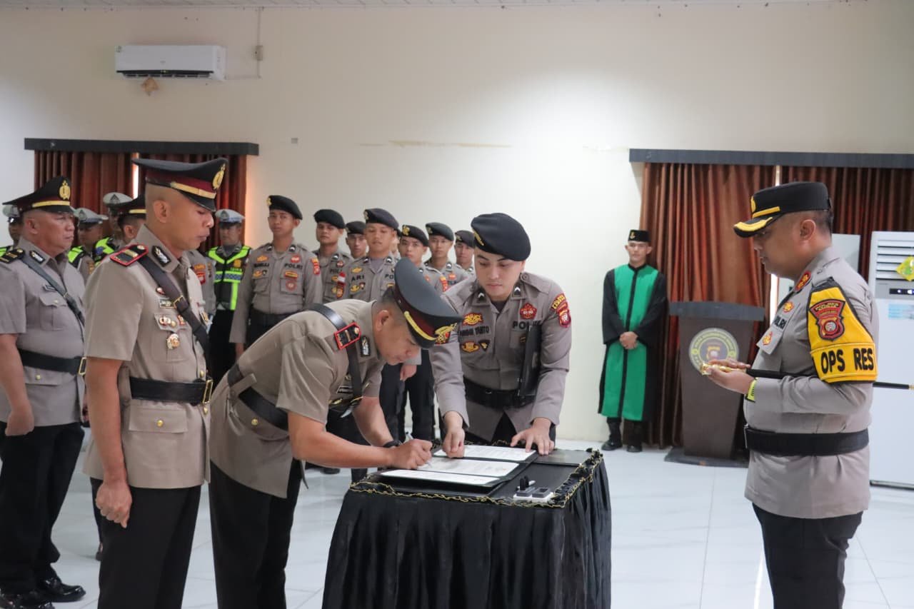 Rotasi Kapolsek Jajaran Polres Sambas
