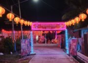 Semangat Sambut Imlek 2026, Gang 007 Pasar Melayu Sambas Berhias Lampion