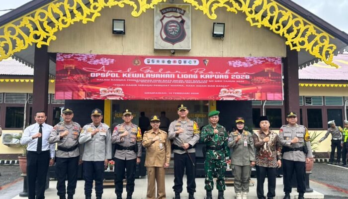 Polres Mempawah Gelar Apel Operasi Liong Kapuas 2026