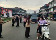 Cegah Paparan Asap Karhutla, Kwarran Pramuka Sungai Pinyuh Bagikan 2.000 Masker Gratis