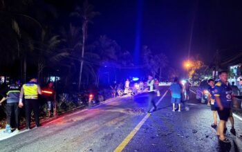 Tiga Pelajar Meninggal Dunia Kecelakaan di Jalan Raya Senggiring Mempawah