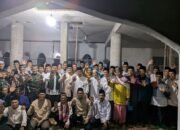 Jemaah Masjid Al Hiya Antusias Sambut Rombong Safari Ramadan Pemda Sambas di Desa Tangaran