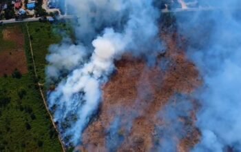 Karhutla di Desa Galang Semakin Meluas, 3 Warga Dilarikan ke Puskesmas dan Ada yang Mengungsi