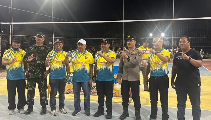 Wabup Mempawah Tutup Liga Voli Kampung, Penuh Apresiasi dan Kebersamaan