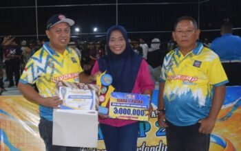 Penutupan Liga Voli Kampung, Riduan: Jadikan Ini Momentum Pembinaan Atlet Lokal