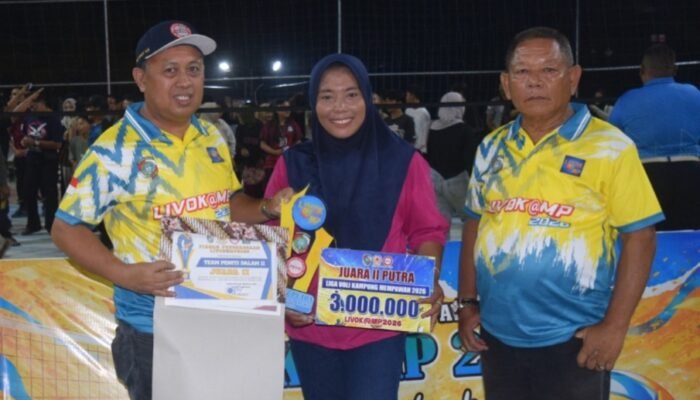 Penutupan Liga Voli Kampung, Riduan: Jadikan Ini Momentum Pembinaan Atlet Lokal