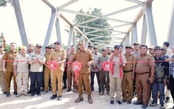 Bupati Alexander Resmikan Jembatan Karab di Simpang Dua, Dorong Akses dan Pertumbuhan Ekonomi Desa