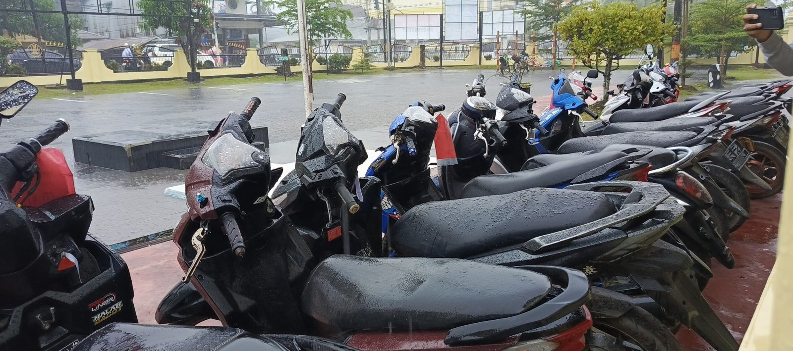 Barang Bukti Curanmor di Pontianak