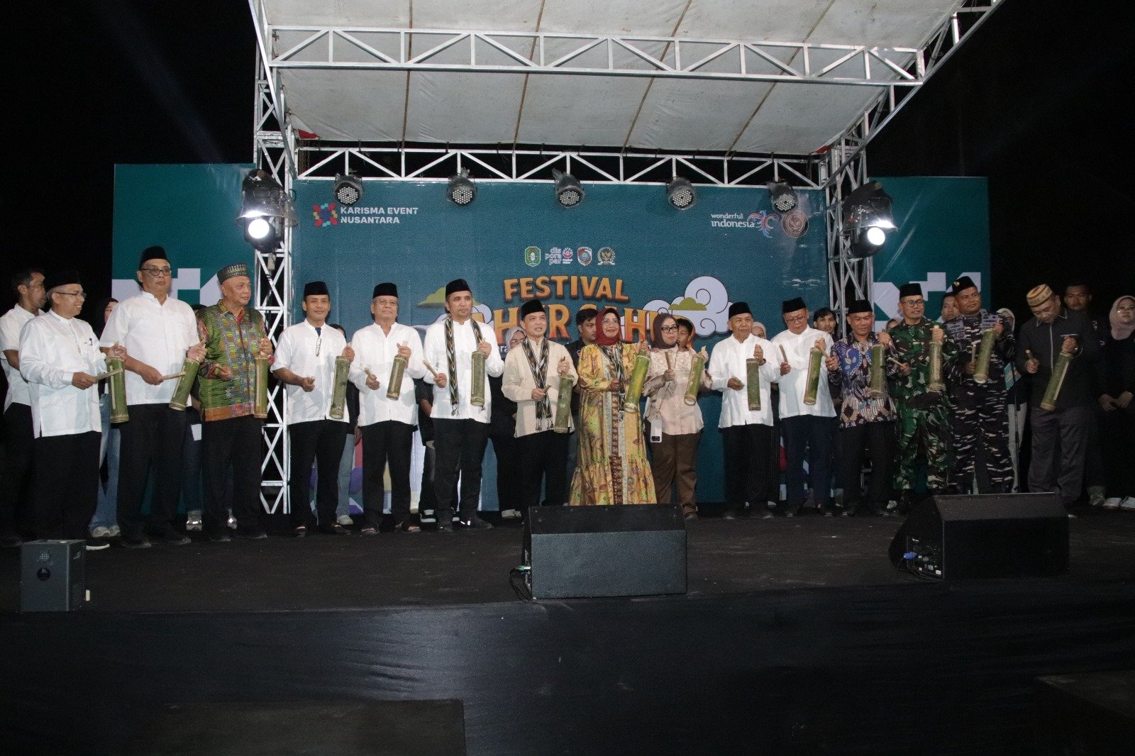 Pembukaan Festival Sahur-sahur ke-23 di Kabupaten Mempawah.