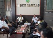 Bupati Sambas dan Sekretaris BNPP RI Bahas Percepatan Pembangunan PLBN Temajuk