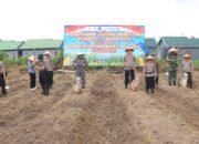 Wakil Bupati Juli Suryadi Dukung Program Ketahanan Pangan Polres Mempawah di Desa Antibar