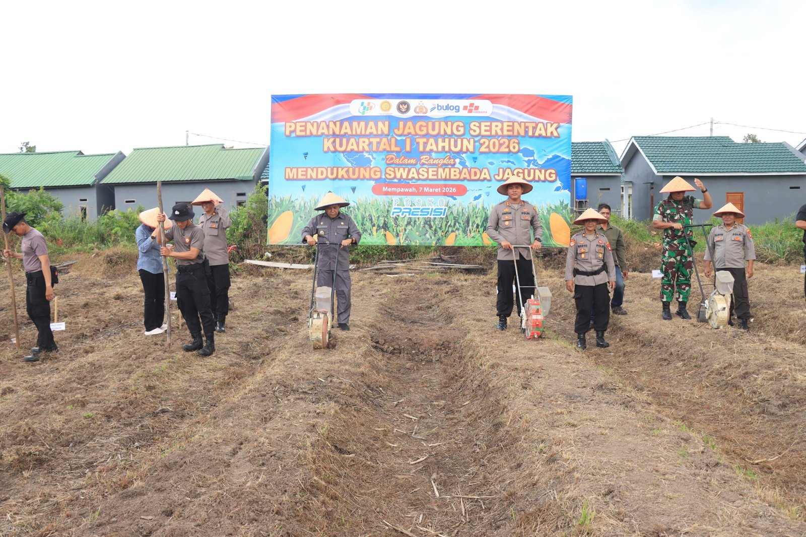 Wakil Bupati Mempawah, Juli Suryadi Burdadi dukung penuh swasembada pangan di Kabupaten Mempawah.