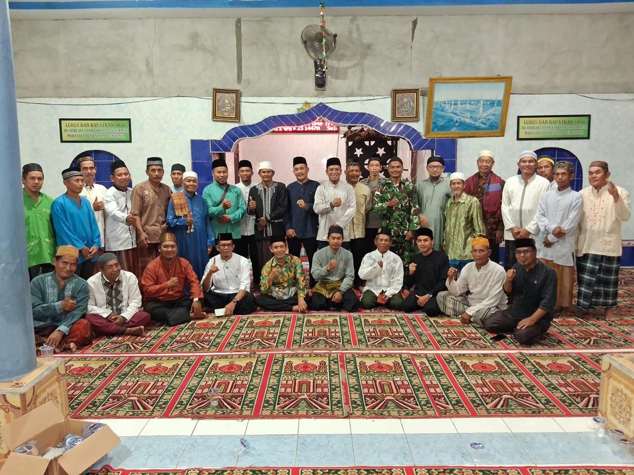 Safari Ramadan Pemerintah Kecamatan Tangaran di Parit Merdeka