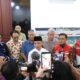 Gubernur Kalbar Ria Norsan saat diwawancarai bersama pihak Pertamina.