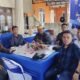 Suasana open house lebaran di kediaman Riduan M Yusuf.