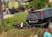 Kronologi Kecelakaan Maut di Sungai Pinyuh, Mobil Diduga Melebar ke Jalur Berlawanan