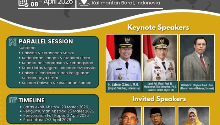 Sambas Tuan Rumah Seminar Dai Internasional, Bahas Sinergi Pembangunan Wilayah Perbatasan