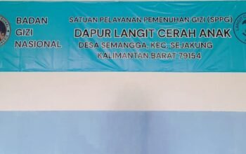 SPPG Langit Cerah Anak Desa Semanga Kecamatan Sejangkung Kabupaten Sambas/Foto Istimewa