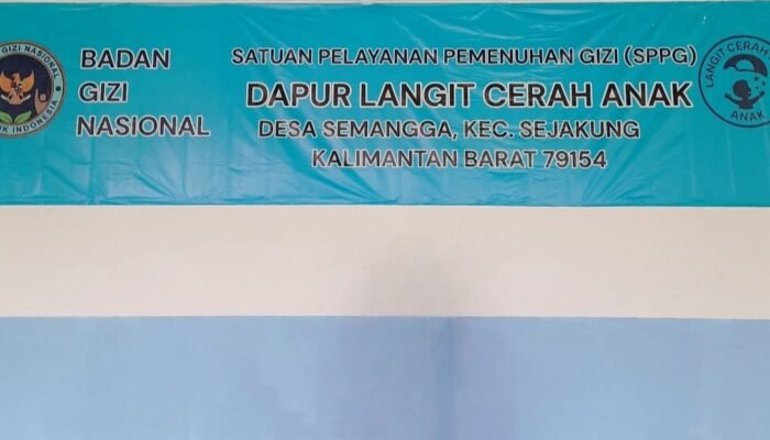 Ternyata Begini Duduk Perkara, Dapur MBG Yayasan Langit Cerah Anak di Sejangkung Sambas Ditutup