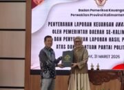 Ketua DPRD Sambas Terima LHP BPK Dana Parpol 2025